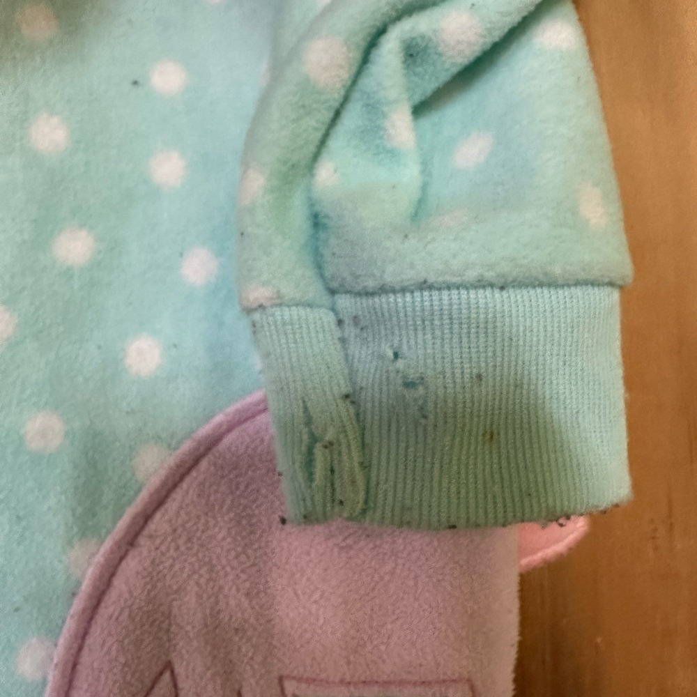 18m Fleece Zipper Pyjama - Picture 3 of 6